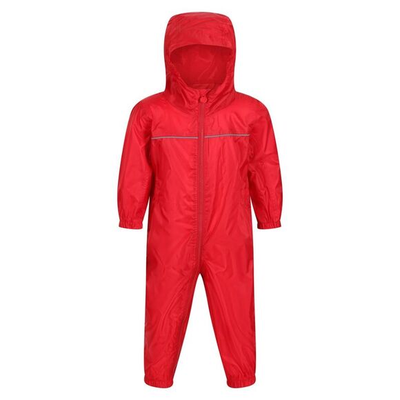 Regatta Professional Baby/Kids Paddle All In One Rain Suit / Classic Red